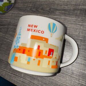 🌵 Starbucks You Are Here New Mexico Mug ☀️ Desert Pueblo Travel Collectible